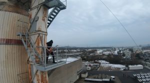 Stockstadt Betonwerk Guitarre Band Turm