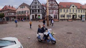 Hochzeit Roller Marktplatz Seligenstadt